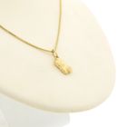 Image 7 of Gold pendant of a football boot with a ball