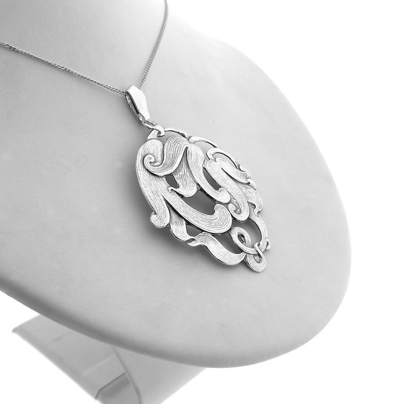 Image 8 of Antique silver pendant | Art Nouveau