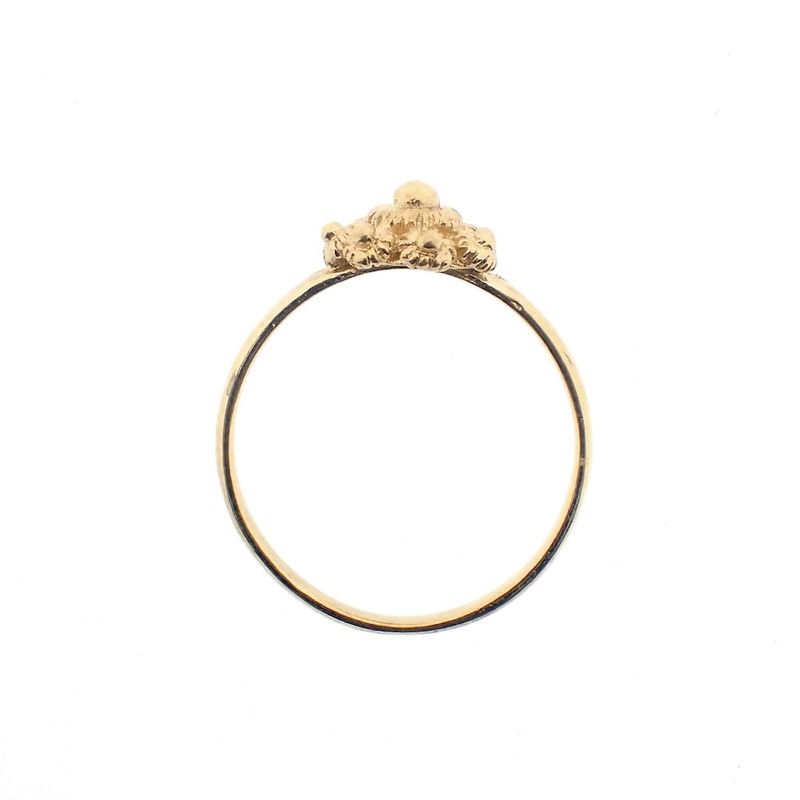 Image 6 of Gold ring with Zeeland button