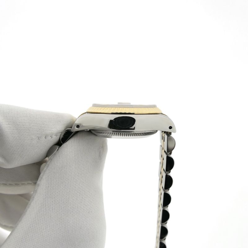 Image 6 of Rolex Lady-Datejust 26mm 69173; 18k. Vintage 18k. gold/steel women's watch with diamonds