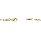 Image 3 of Gold Figaro link chain | 45 cm