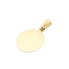 Image 6 of Gold Pendant; Round Engraving Plate