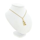 Image 6 of Vintage gold pendant with garnet