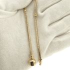 Image 8 of Gold Pandora bracelet; Snake Chain | 21 cm