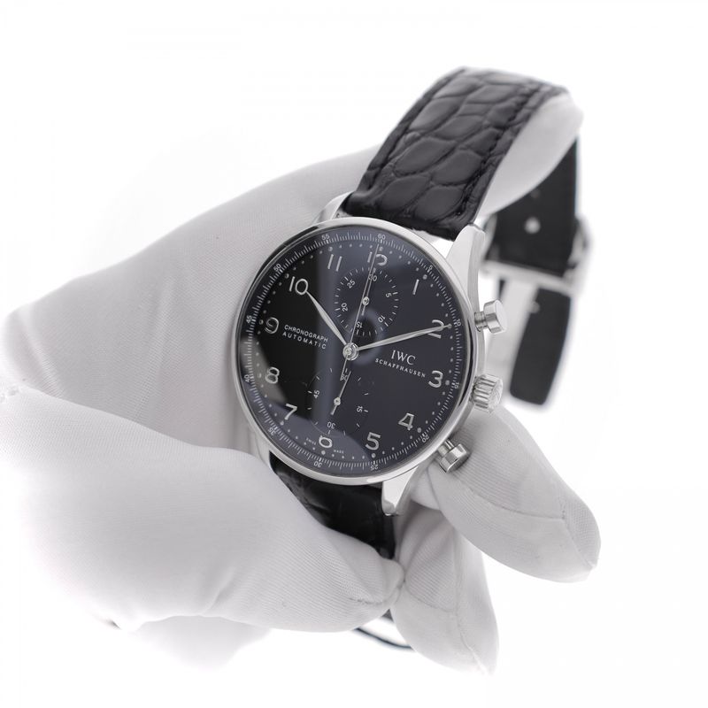Image 5 of IWC Portuguese Chronograph IW371447; Automatic Men's Watch
