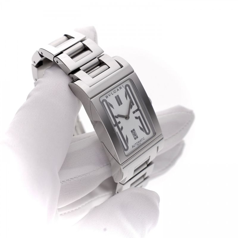 Image 10 of Bvlgari Rettangolo Automatic RT45S Men's Watch