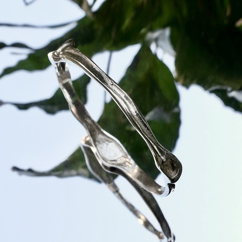 Image 2 of Silver fantasy slave bracelet | Ø 64 mm