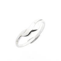 Silver ring with fantasy design
