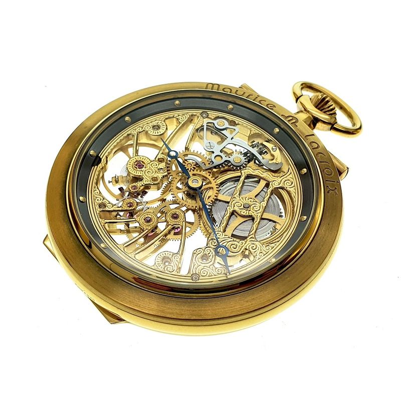Image 3 of Maurice Lacroix Skelleton; Pocket watch