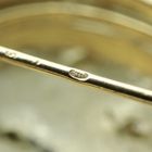 Image 6 of Old Dutch gold brooch with a cap bell