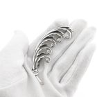 Image 9 of Silver Elegant Feather Brooch