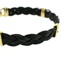 Image 9 of 18K Gold Bracelet with Elephant Hair | 22 cm