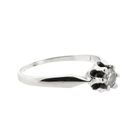 Image 6 of White Gold Solitaire Ring with 0.17 ct Diamond