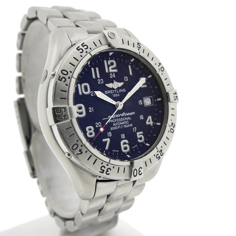 Image 3 of Breitling Superocean A17345; Automatic men's diving watch