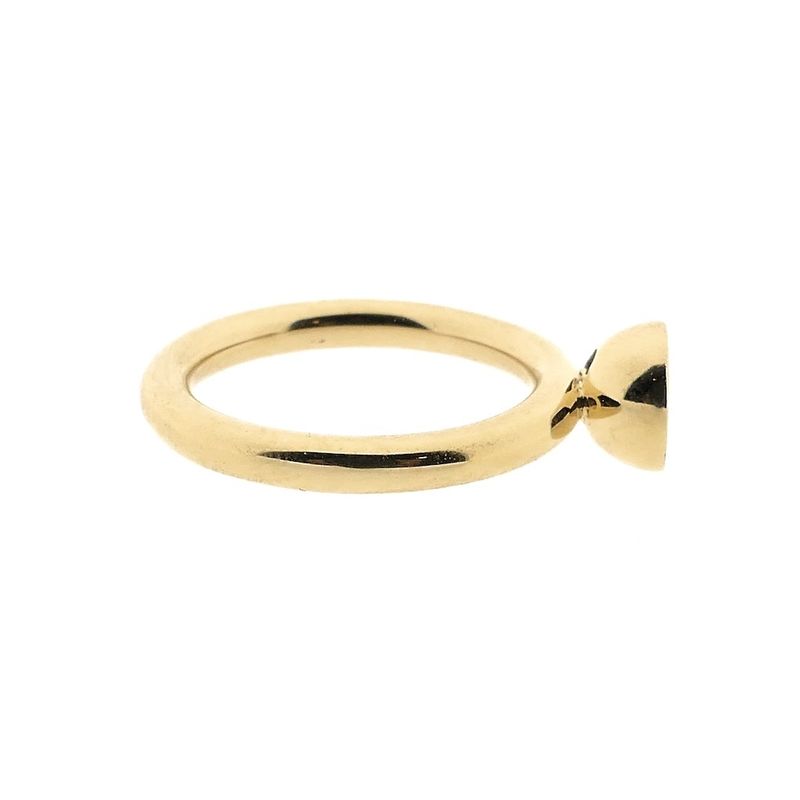 Image 5 of Bron Jewelry gold 'Sushi' ring with diamond; 0.045 ct.