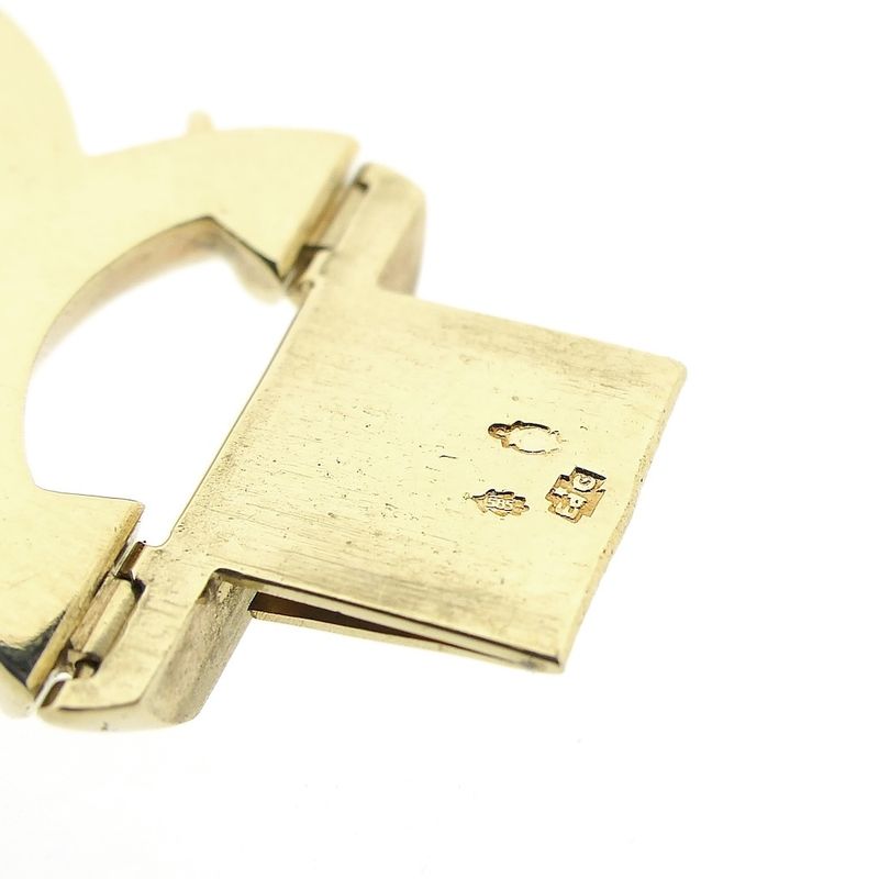 Image 5 of Gold fantasy link bracelet; 19 cm