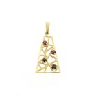 Image 1 of Vintage gold pendant with garnet