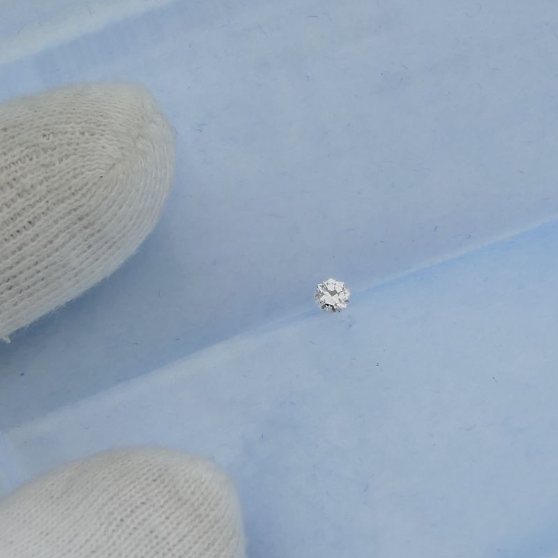 Image 5 of 0.20 ct. Brilliant cut diamond F/VVS2 + HRD Certificate - Natural diamond
