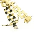 Image 4 of Gold Bismarck link bracelet