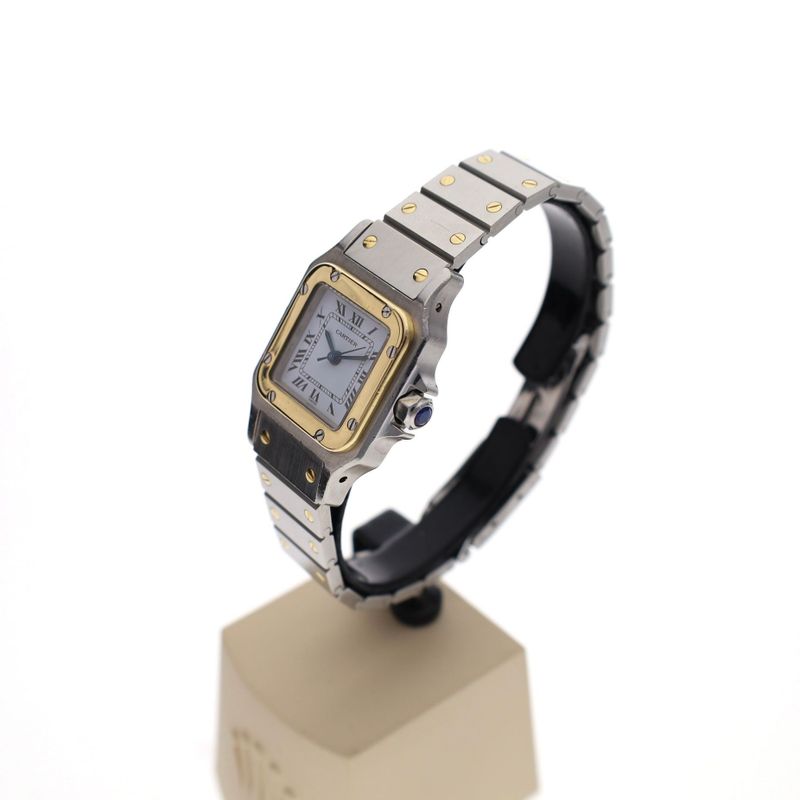 Image 4 of Cartier Santos Ladies 24mm 0902; Automatic Ladies Watch