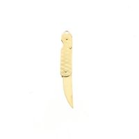 Minimalist Gold Pocket Knife