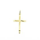 Image 1 of Gold pendant of a cross