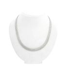Image 1 of Silver matte fantasy necklace | 43 cm