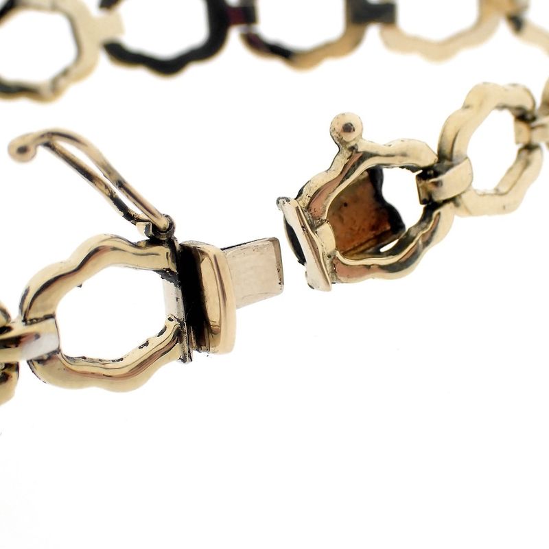 Image 7 of Golden fantasy link bracelet | Assos | 19.0 cm