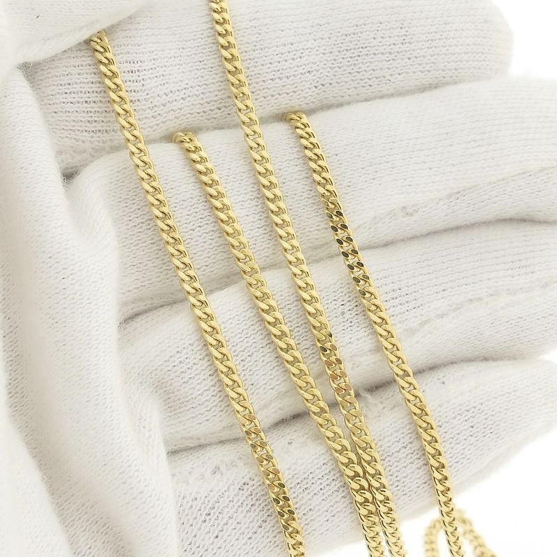 Image 5 of Gold gourmet link chain