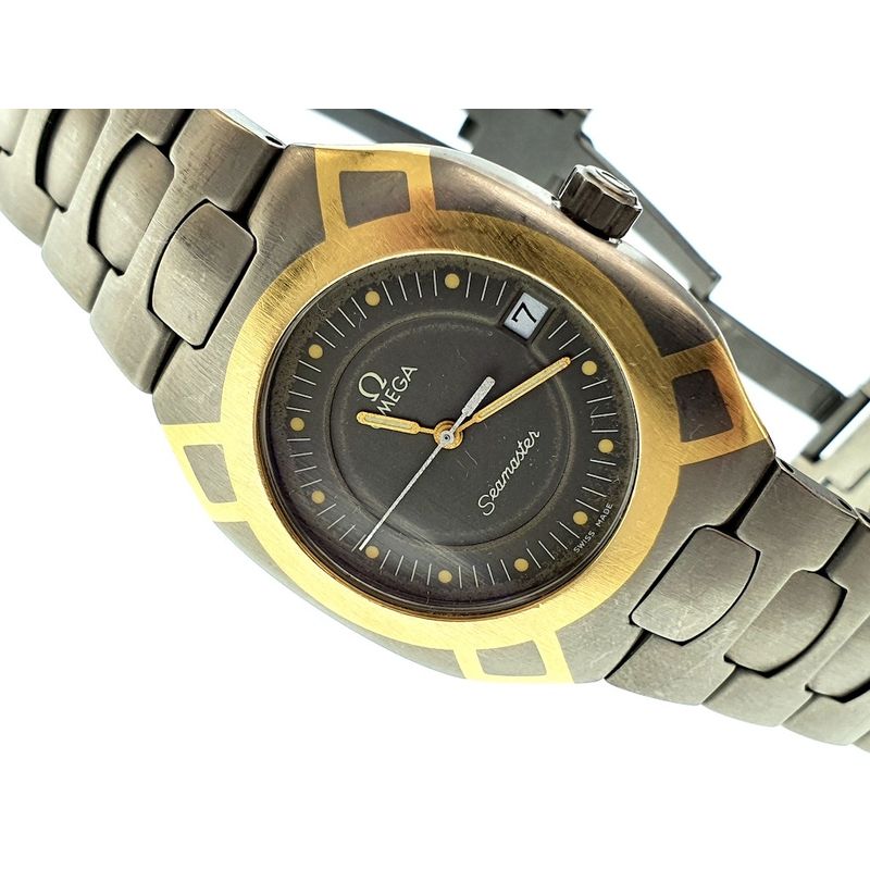 Image 1 of Omega Seamaster Polaris men's watch | Titanium/gold