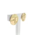 Image 4 of 18 ct. Gold stud earrings | Retro 70's