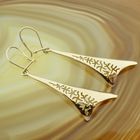 Image 2 of Rose gold vintage stud earrings