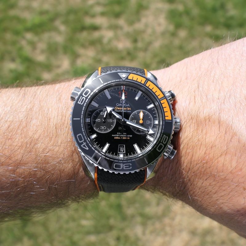 Image 19 of Omega Seamaster Planet Ocean Chronograph; Automatic men's diving watch