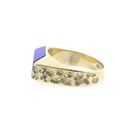 Image 6 of Gold signet ring with Lapis Lazuli