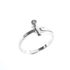 Image 1 of Silver ladies ring with fantasy design
