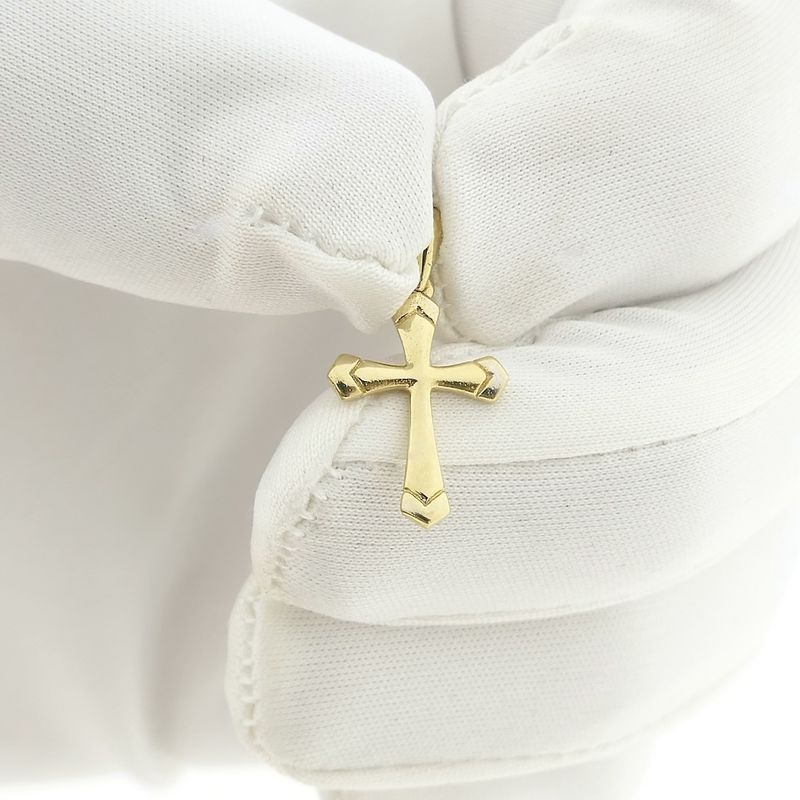 Image 11 of Gold pendant of a cross