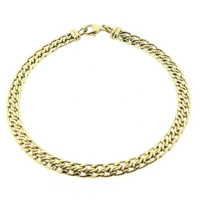 Golden fantasy link bracelet | 19 cm Image 1 of Golden fantasy link bracelet | 19 cm