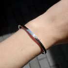 Image 3 of Silver subtle slave bracelet | Ø 60 mm