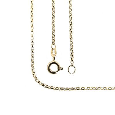 8K Thin Jasseron Link Chain | 67.5 cm Image 1 of 8K Thin Jasseron Link Chain | 67.5 cm