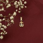 Image 2 of Gold pendant with white opal