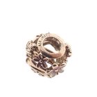 Image 6 of Pandora Moments openwork charm; Rose gold plated; Pink Daisies