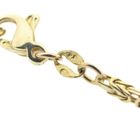 Image 4 of Gold square king link necklace