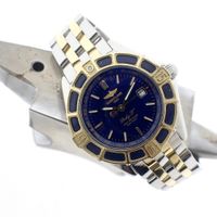 Breitling Lady-J; Gold/steel women's watch