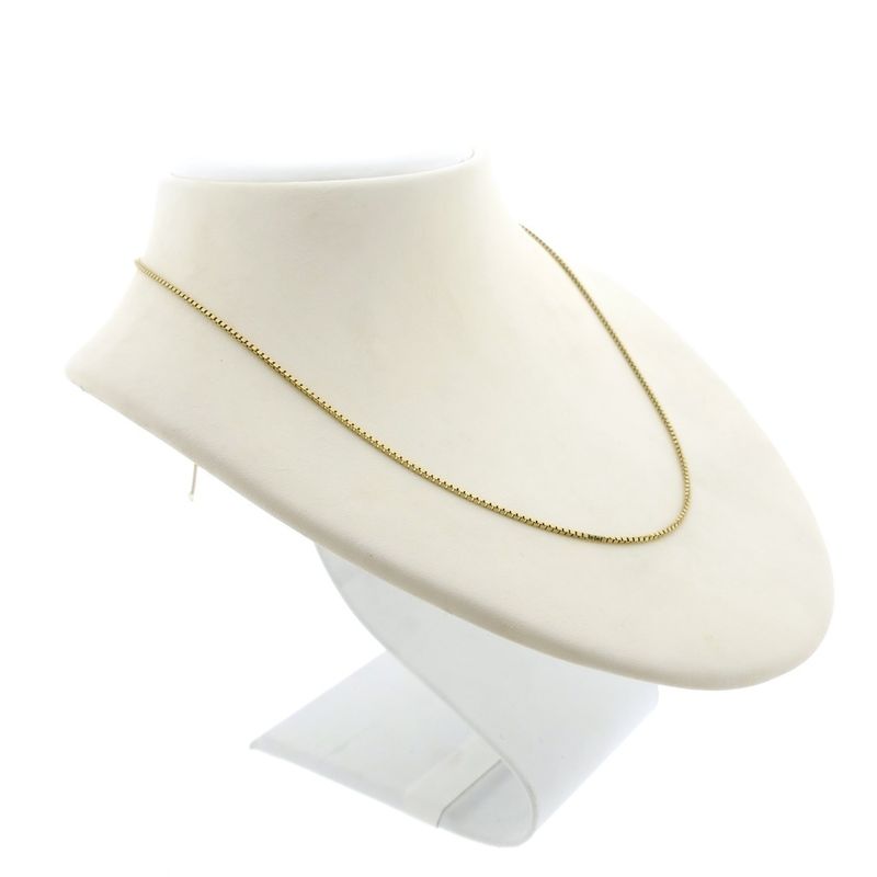 Image 6 of Golden Venetian link chain | 51 cm - 43 cm