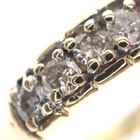 Image 4 of Gold ring with diamonds; 0.54 ct.