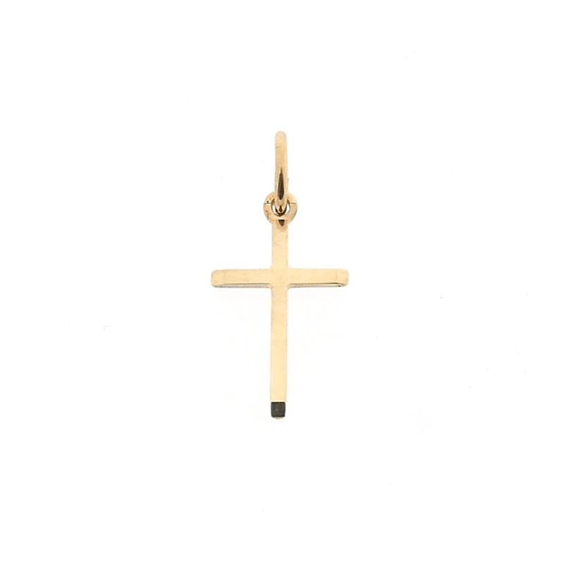 Image 1 of Gold pendant of a cross