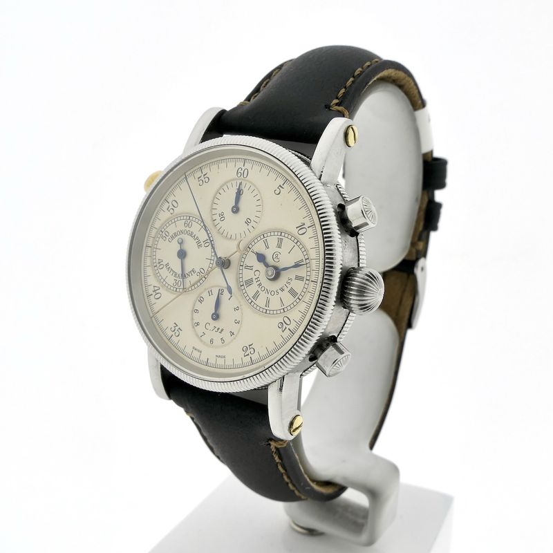 Image 2 of Chronoswiss Rattrapante Chronograph CH7323; Automatic men's watch with double chronograph