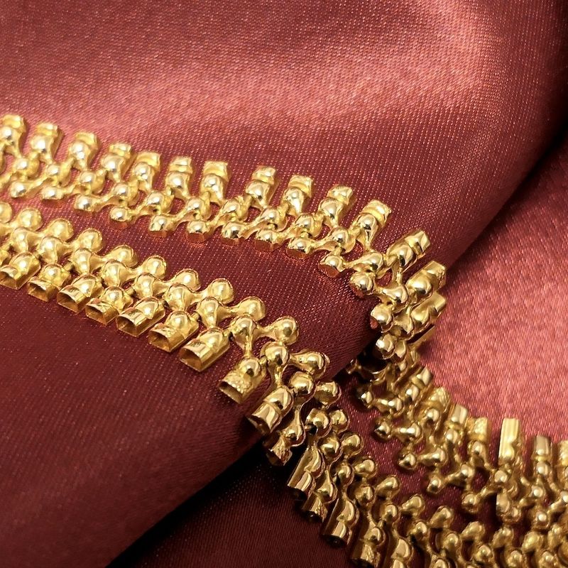 Image 2 of Gold Cleopatra necklace