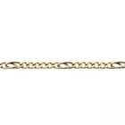 Image 3 of Two-tone gold gourmet/fantasy link chain