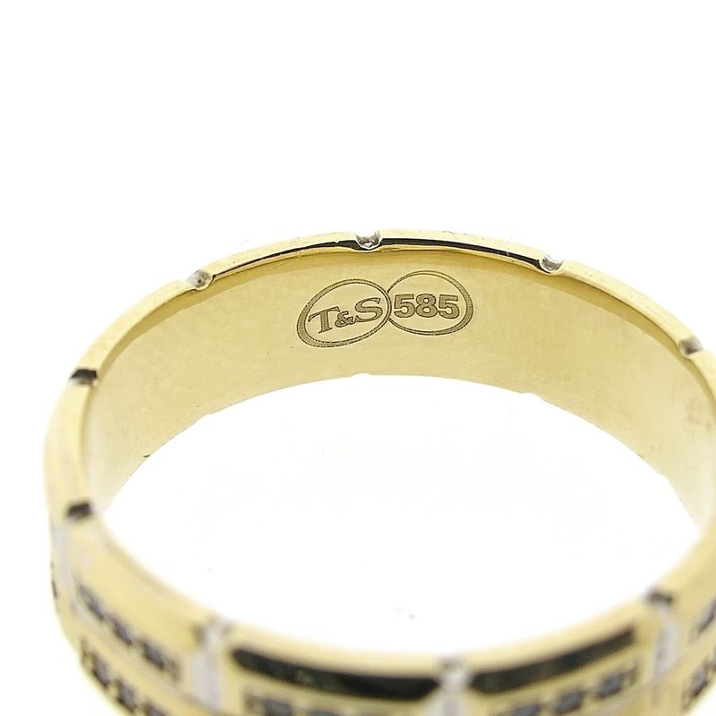 Image 5 of Gold alliance ring with zirconia